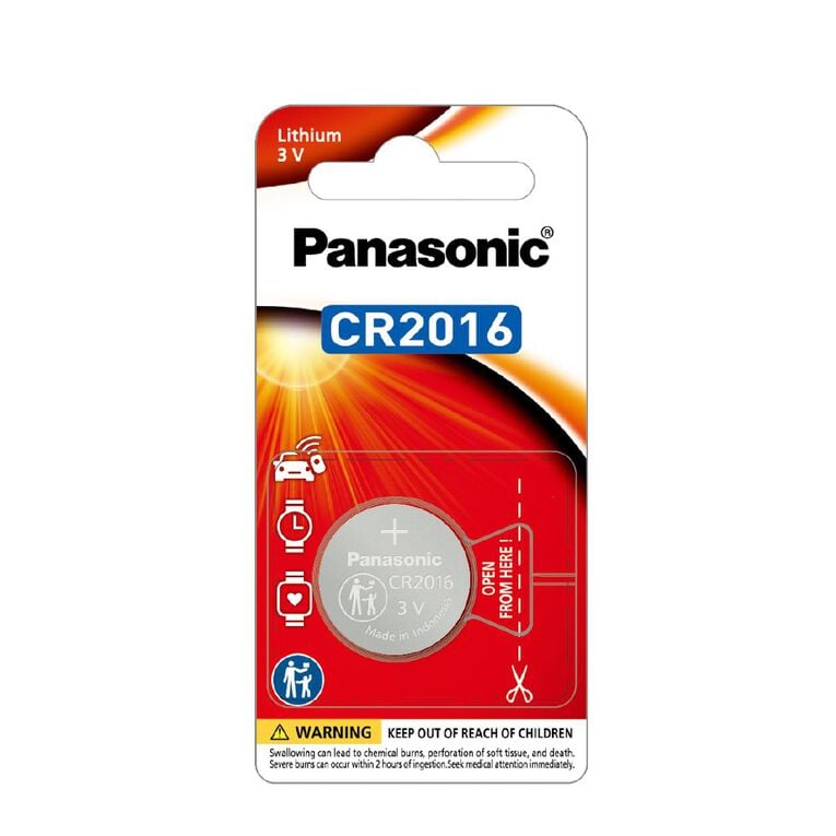 3V 1 Pack Panasonic Lithium Battery 2016, , hi-res