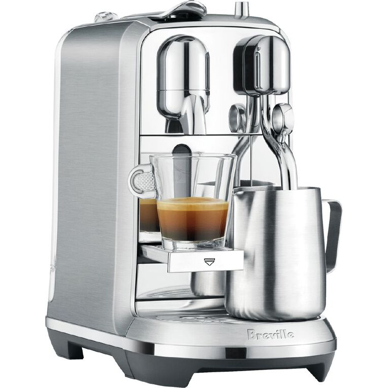 Nespresso Creatista Plus BNE800BSS Coffee Machine by Breville, Stainless Steel, , hi-res