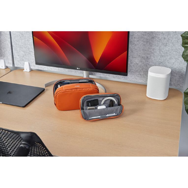 Orbitkey 2-in-1 Tech Pouch - Terracotta, , hi-res