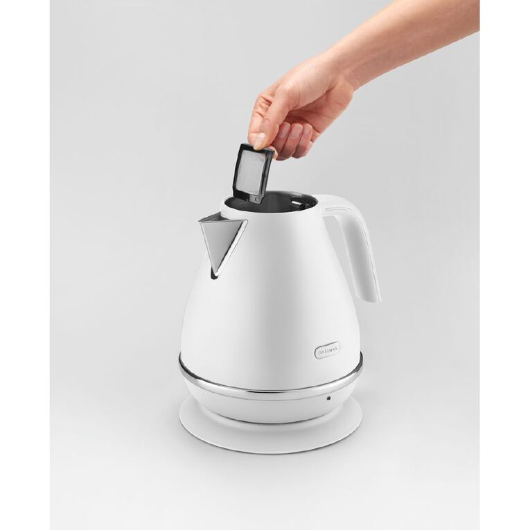 Delonghi Icona Capitals 1.7L Kettle Helsinki White (KBOC2001IW), , hi-res