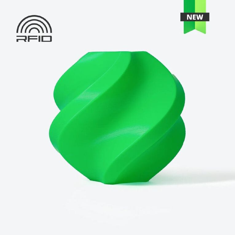 Bambu Lab PLA Basic-Bambu Green (With Spool), , hi-res