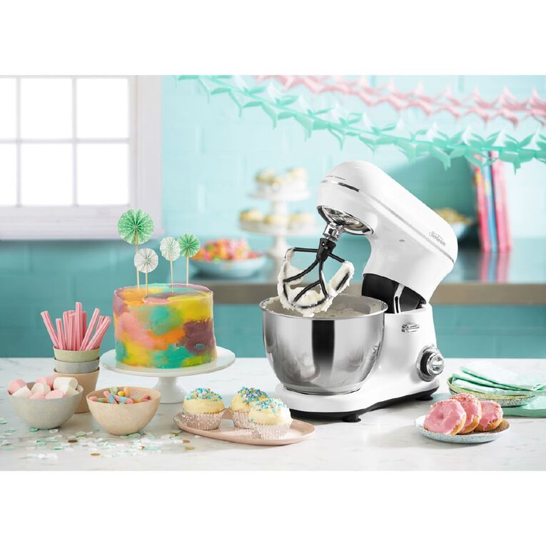 Sunbeam 600W Planetary Mixmaster The Tasty One - White, , hi-res
