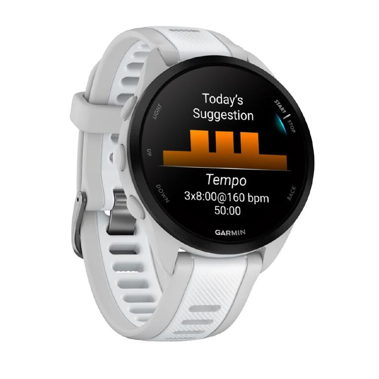 Garmin Forerunner 165 - Mist Grey/Whitestone, , hi-res