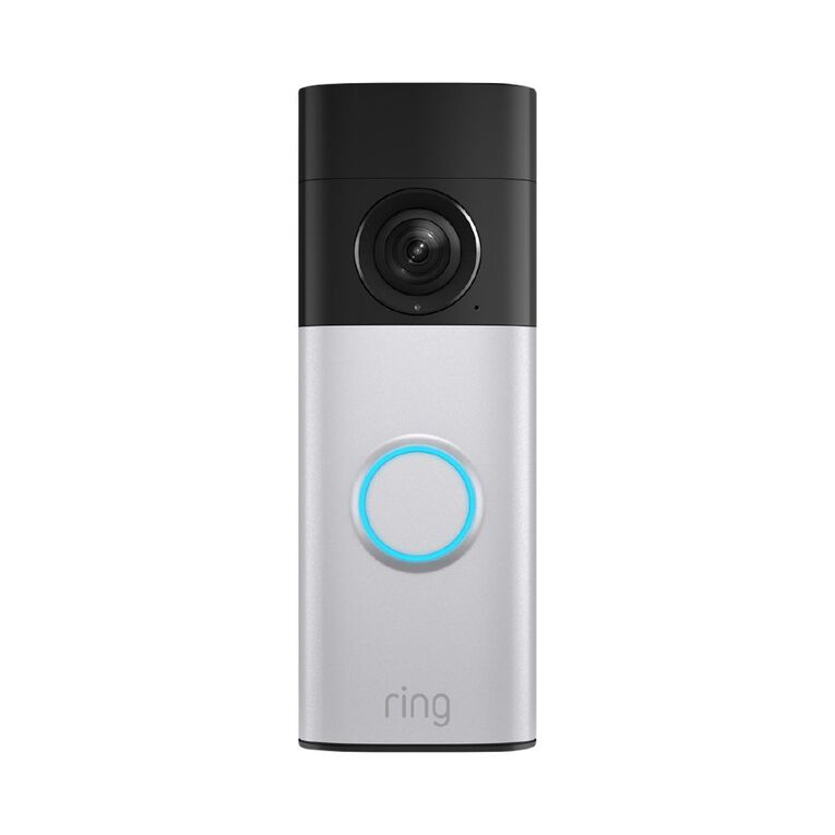 Ring Battery Video Doorbell 2K Plus (2nd Gen) - Nickel Silver, , hi-res