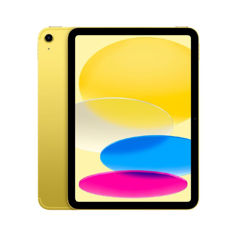 Apple iPad 11 Inch with A16 Chip 256GB Wi-Fi + Cellular - Yellow, , hi-res