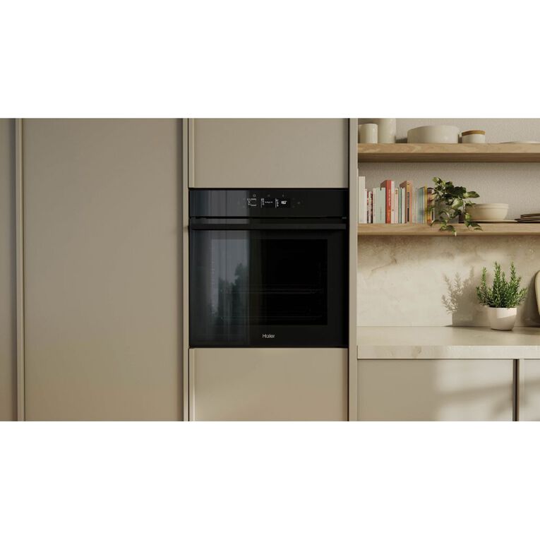 Haier 60cm 600 Series 14 Function Wall Oven - Black, , hi-res