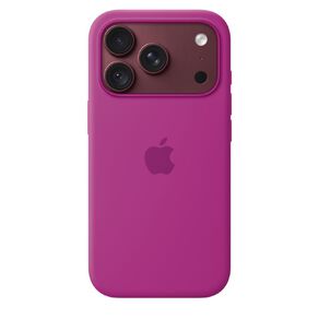 Apple iPhone&nbsp;18&nbsp;Pro Silicone Case with MagSafe - Magenta
