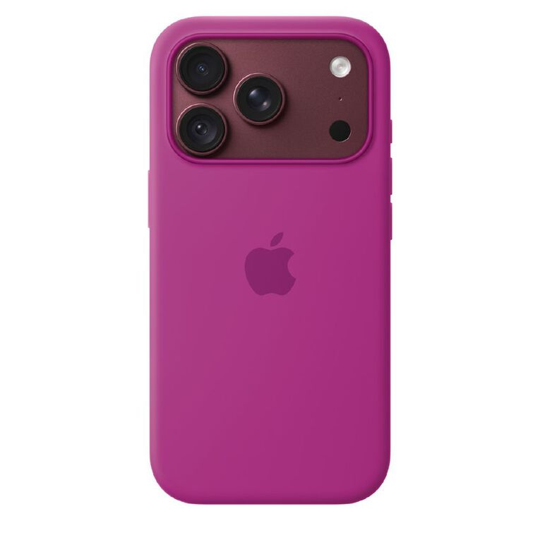 Apple iPhone&nbsp;18&nbsp;Pro Silicone Case with MagSafe - Magenta, , hi-res