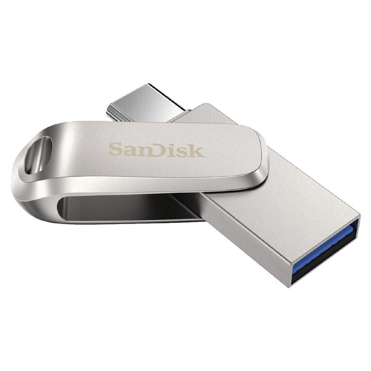 Sandisk Ultra Luxe Dual USB3.1/Type C Flash Drive Metal - 512GB - 150MB/s, , hi-res