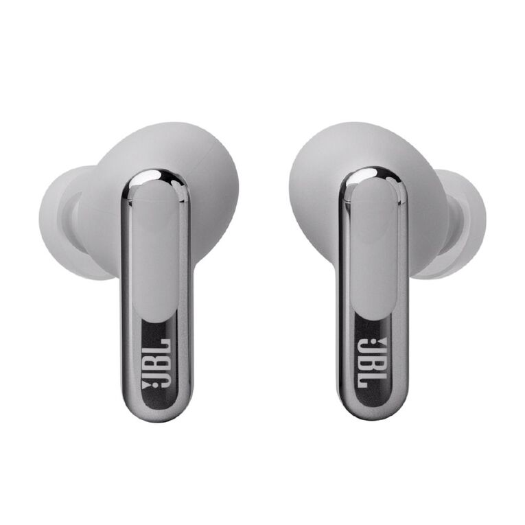 JBL Live Beam 3 True Wireless Noise Cancelling Earbuds - Silver, , hi-res