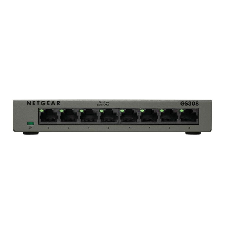 Netgear GS308 SOHO 8-Port Gigabit Unmanaged Switch, , hi-res