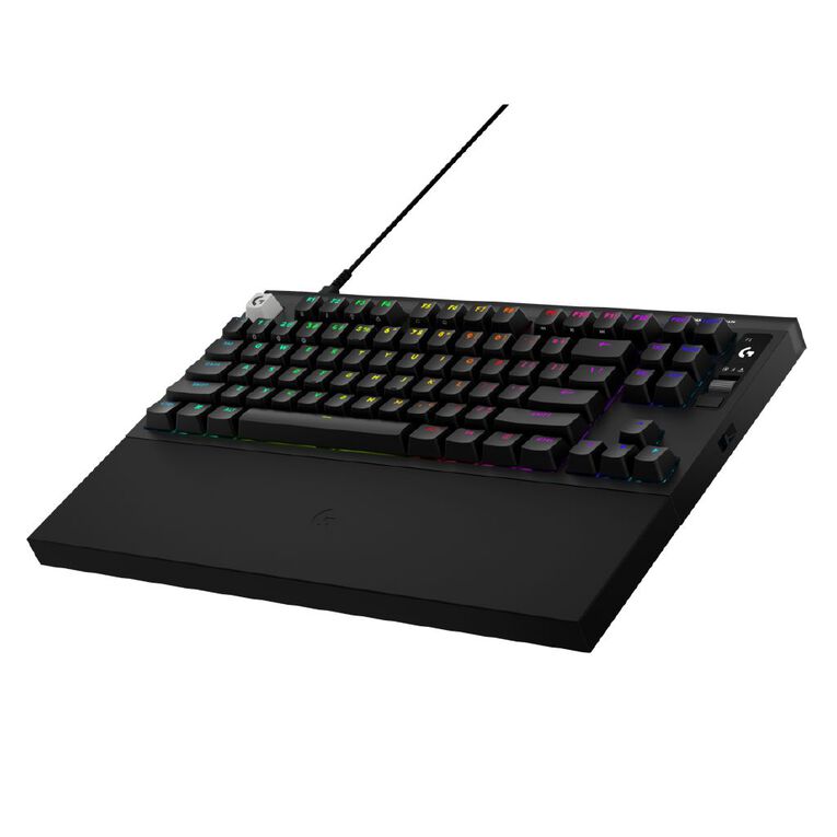 Logitech PRO X2 RAPID 8K Wired TKL Analog Gaming Keyboard - Black, , hi-res