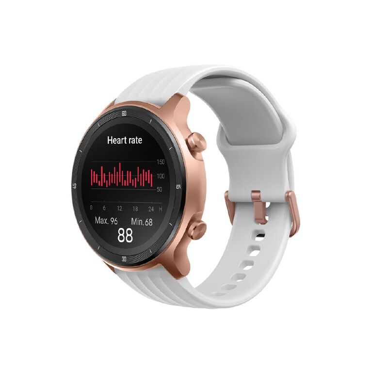 Ryze Flex Smart Watch (Pink + White), , hi-res