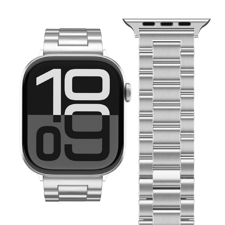 Vonmahlen Link Bracelet 2 for Apple Watch (44-46mm / Ultra) - Silver, , hi-res