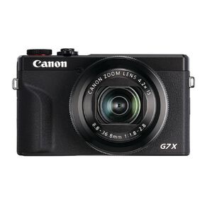 Canon G7XIIIBK High Performance Digital Compact Camera - Black