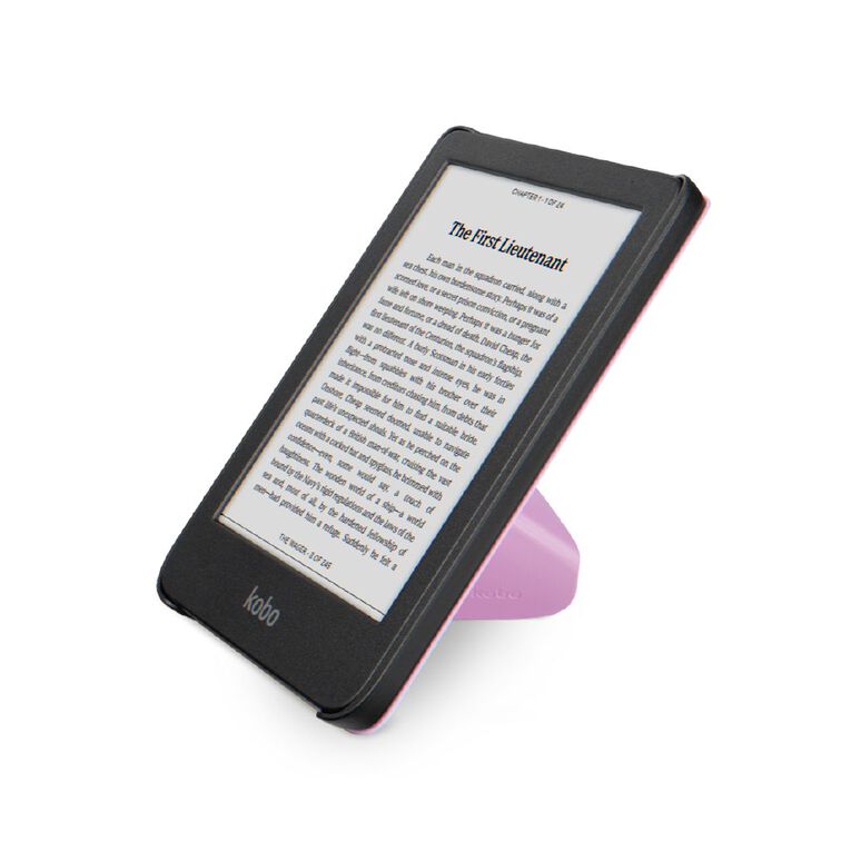Kobo Clara Colour/Black and White SleepCover Case Candy Pink, , hi-res