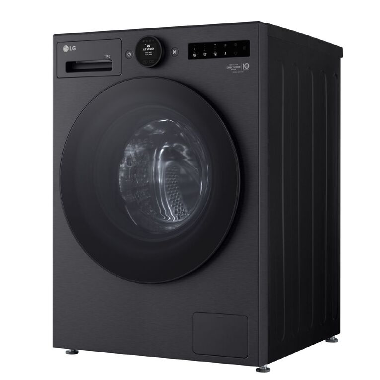 LG 10kg Series 9 Front Load Washer - Steam+ - Matte Black, , hi-res