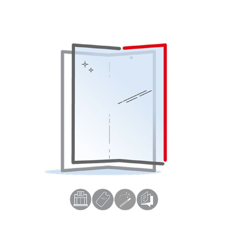 Zagg ISOD Privacy Matte Screen Protector - Medium, , hi-res