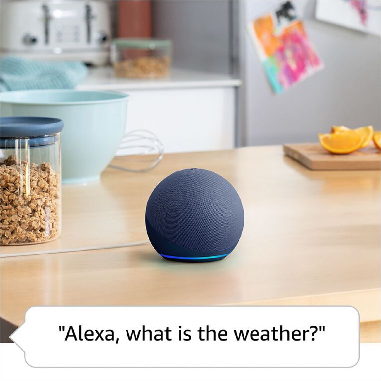 Amazon Echo Dot 5th Gen Smart Speaker with Alexa - Deep Sea Blue, , hi-res