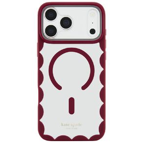 Kate Spade Protective Case for iPhone 18 Pro - Rhubarb Jam