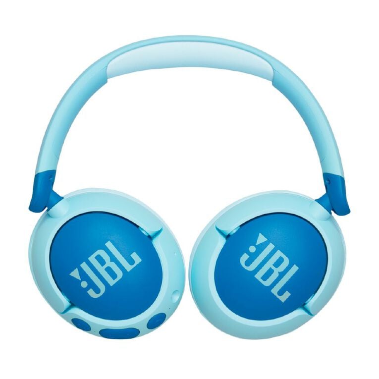 JBL Junior 470NC Wireless Noise Cancelling Over-Ear Kids Headphones - Blue, , hi-res