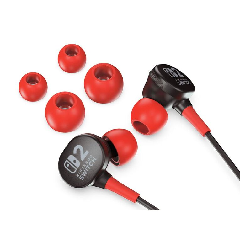 PowerA Wired Earbuds&nbsp;with 3.5mm Jack for Nintendo Switch 2 - Black, , hi-res