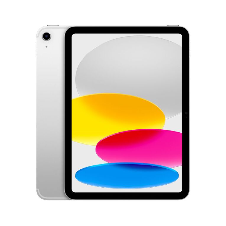 Apple iPad 11 Inch with A16 Chip 128GB Wi-Fi + Cellular - Silver, , hi-res