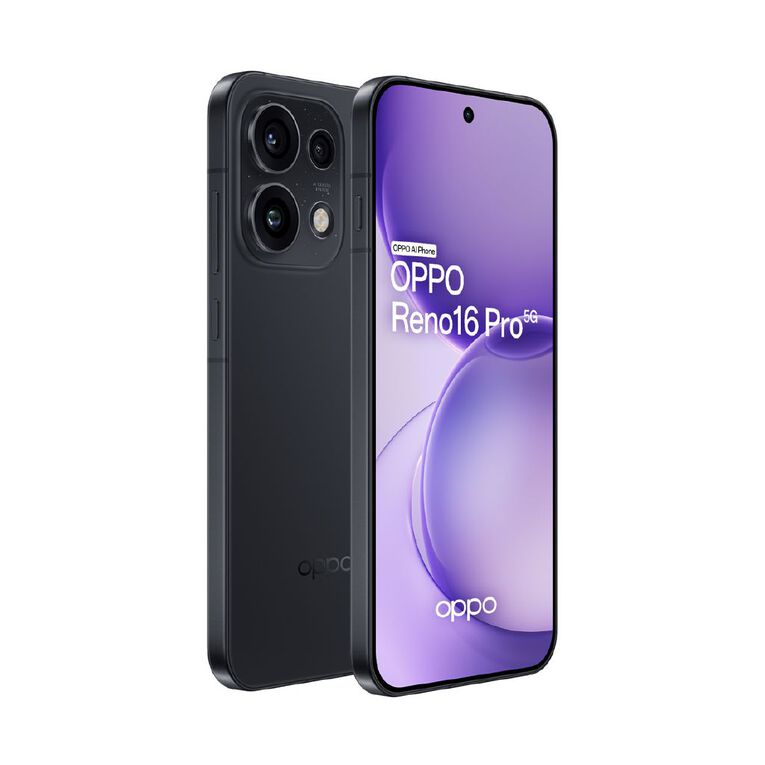 OPPO Reno16 Pro 5G 512GB - Starlight Black, , hi-res