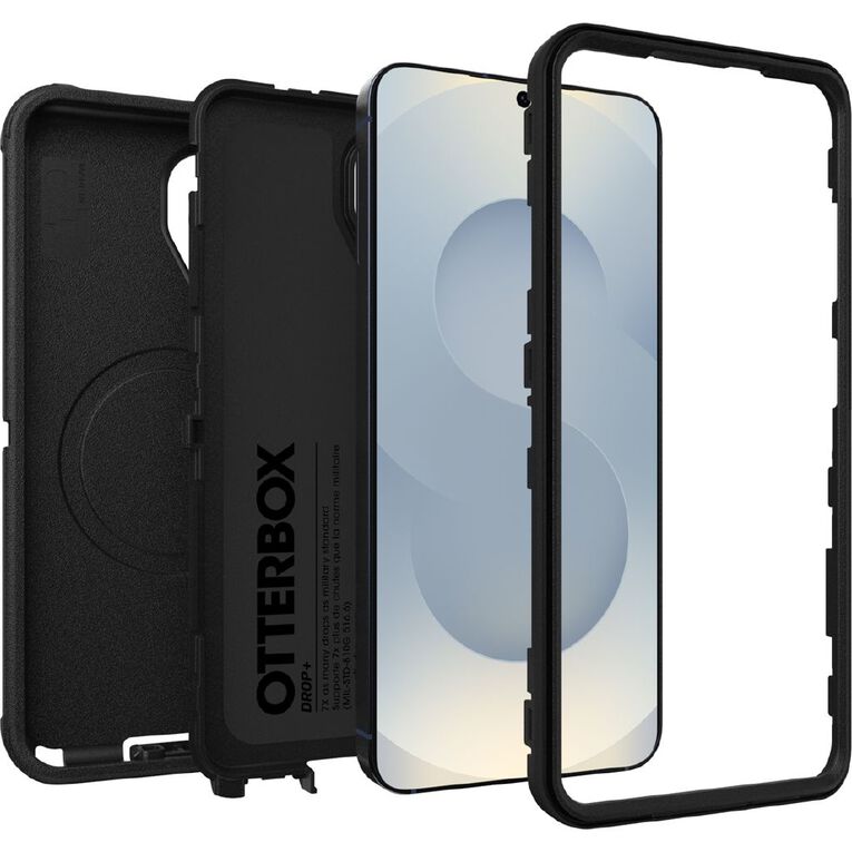 OtterBox Defender Pro with Magnets Samsung Galaxy S26 Case - Black, , hi-res