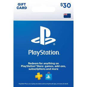 PlayStation Store $30 Gift Card