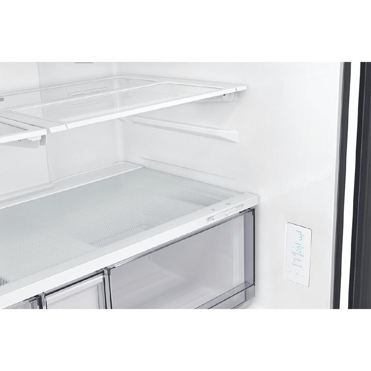 Samsung 648L French Door Fridge Freezer with Beverage Showcase SRF7500BB - Black, , hi-res