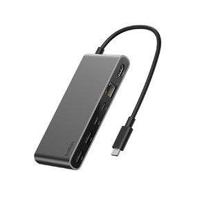 Belkin Connect 8-Port USB-C Hub with 2.5Gb Ethernet - Space Grey