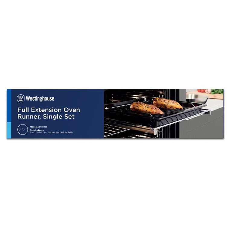 Westinghouse Full Extension Telescopic Oven Runners, , hi-res