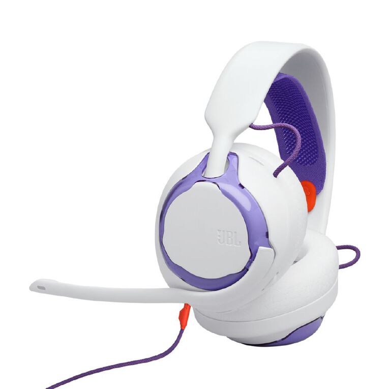 JBL Quantum 250 Wired Gaming Headset - White, , hi-res