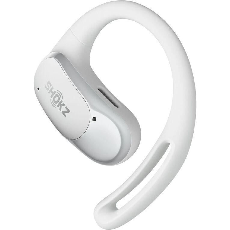 Shokz OpenFit Air True Wireless Open Ear Headphones - White, , hi-res