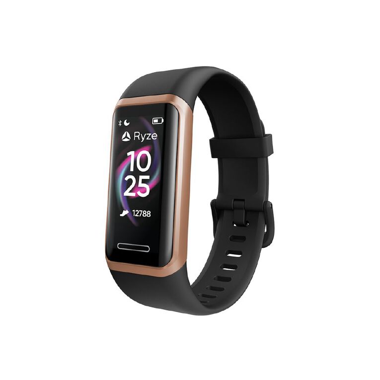 Ryze Elevate Smart Watch With Alexa (Pink + Black), , hi-res