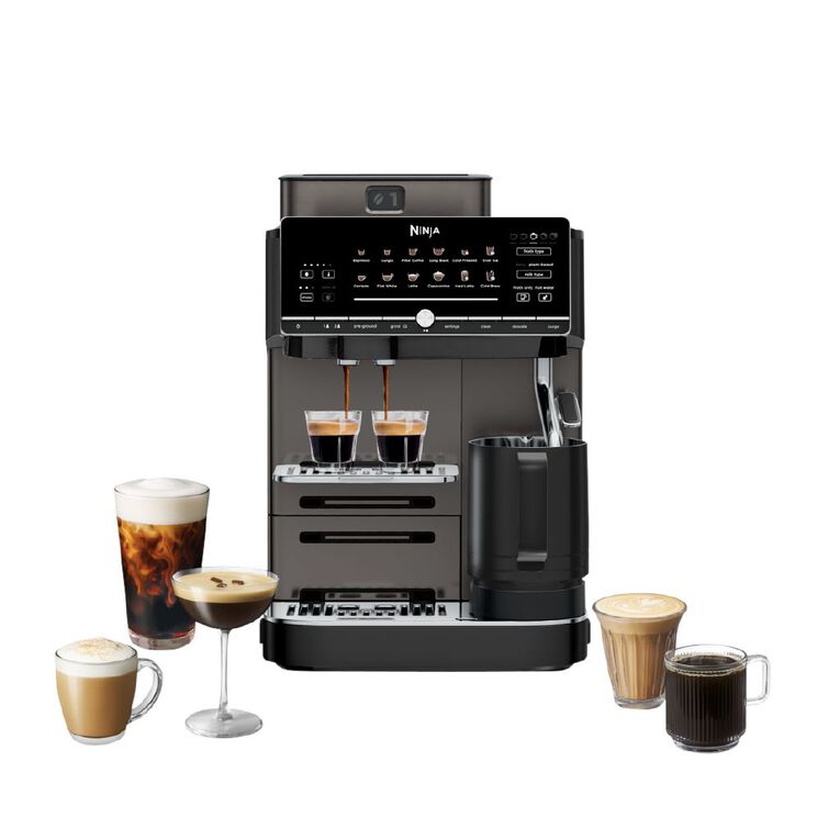 Ninja AutoBarista Pro Automatic Espresso Machine - Black, , hi-res