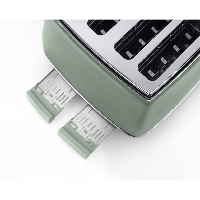 Delonghi Icona Capitals 4 Slice Toaster Copenhagen Green, , hi-res