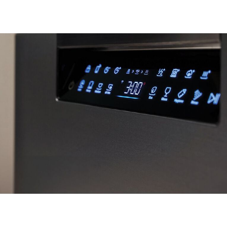 Haier 60cm 600 Series Built-in Dishwasher - Black, , hi-res