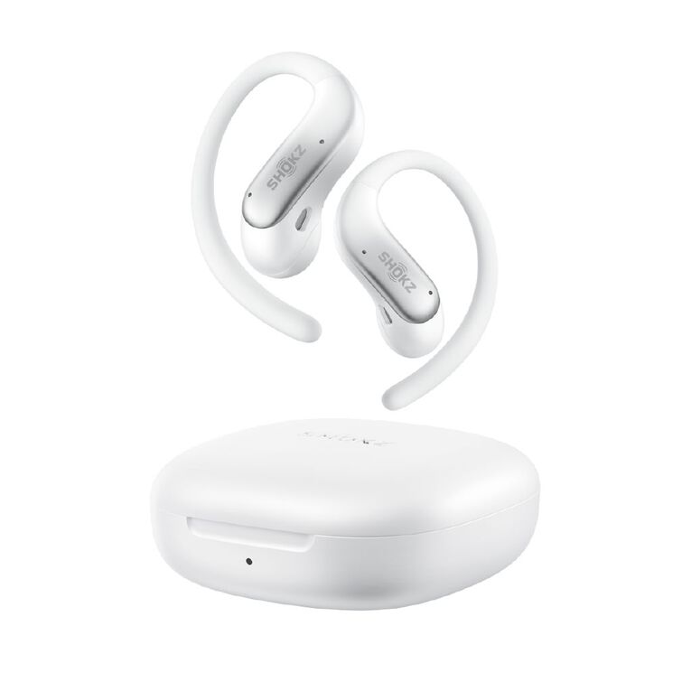 Shokz Open Fit Air 2 True Wireless Open Ear Headphones - White, , hi-res