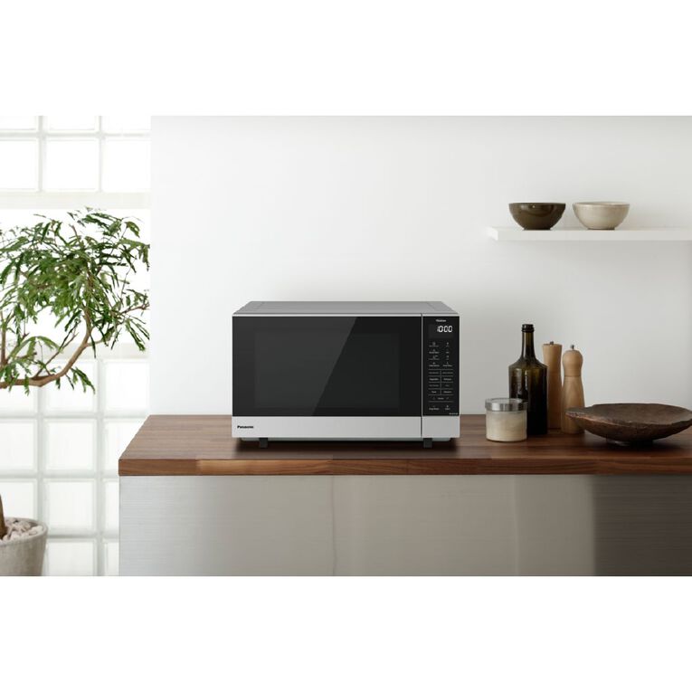 Panasonic 27L Microwave Flatbed Inverter - Stainless Steel, , hi-res