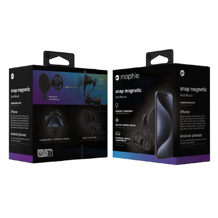 Mophie Snap Magnetic Car Vent Mount, , hi-res