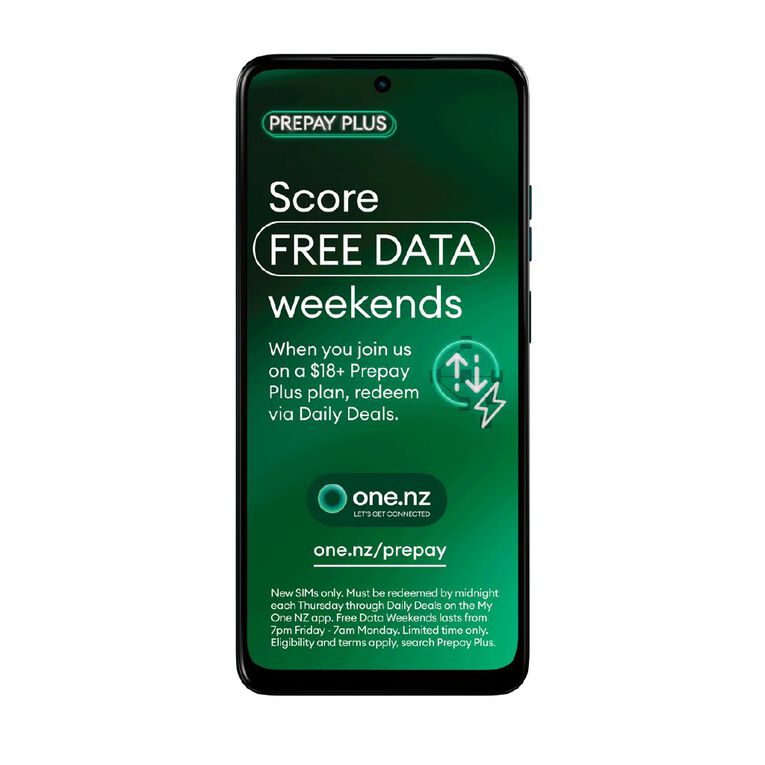Motorola G05 with ONE NZ SIM - Forest Green, , hi-res