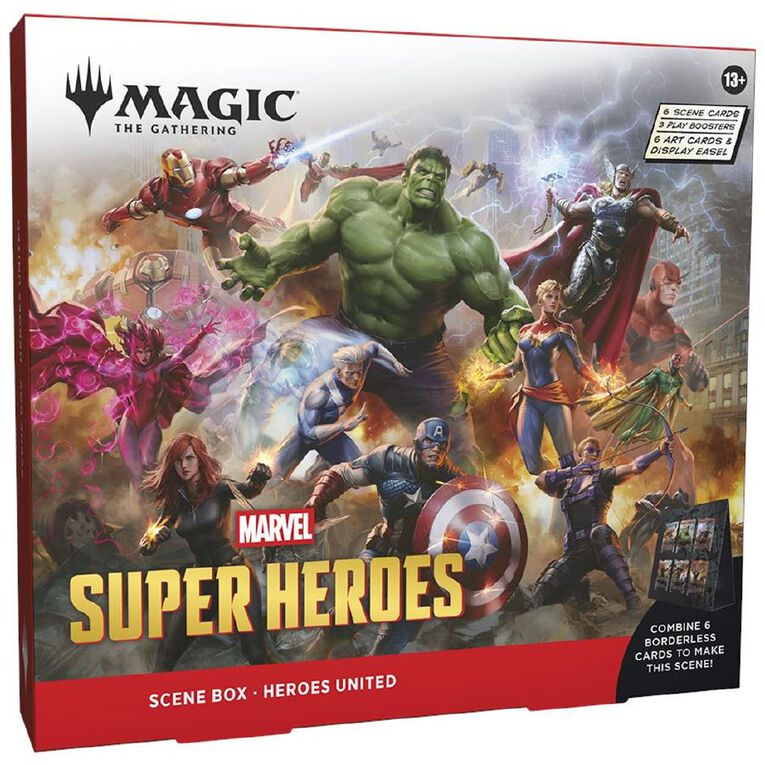 Magic: The Gathering Marvel Super Heroes - Scene Box, , hi-res