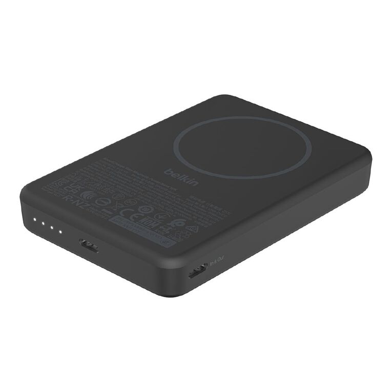Belkin BoostCharge Slim Magnetic Power Bank 10K - Black, , hi-res