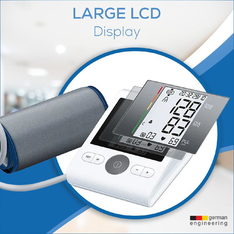 Beurer Upper Arm Blood Pressure Monitor, , hi-res