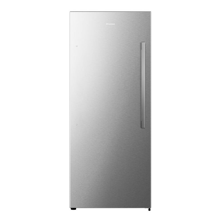 Hisense Single Door Stainless Steel Hybrid Fridge/Freezer 384L, , hi-res