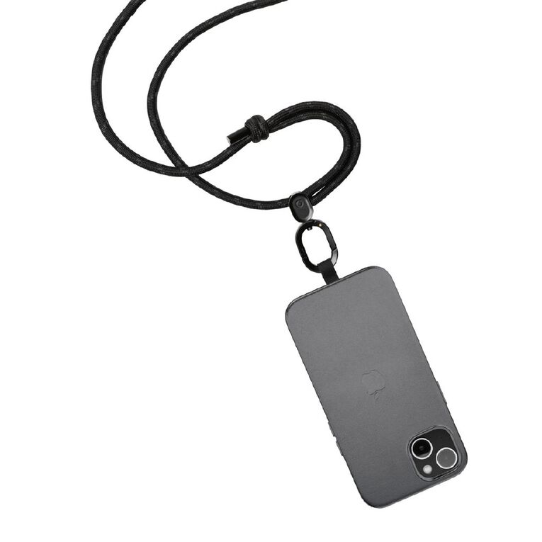 Orbitkey Crossbody Phone Strap - Black, , hi-res