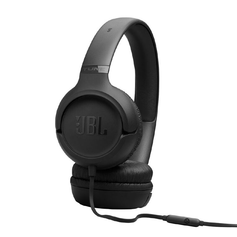 JBL Tune 530 Wired On-Ear Headphones - Black, , hi-res