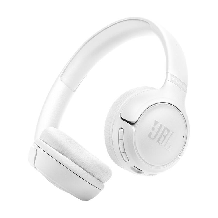 JBL Tune 530BT Wireless On-Ear Headphones - White, , hi-res